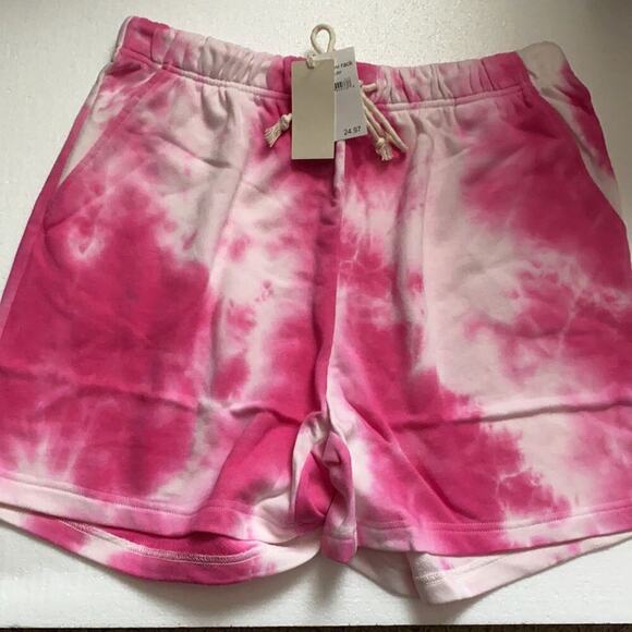 MELLODAY  Size XL Allover Tie Dye Women’s Print Shorts Size 1X Hot Pink - Picture 7 of 15